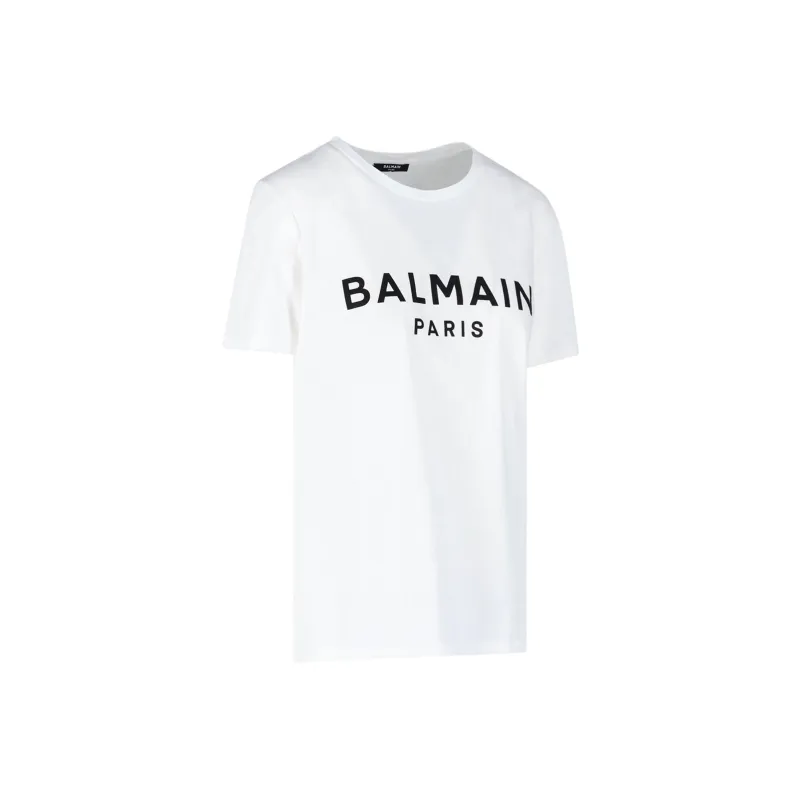 BALMAIN T Shirts Women's White-2