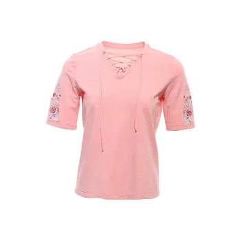 LIEBO T-Shirt Women's Plumping Pink