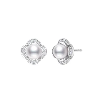 ME LUXE Pearl Stud Earrings, Classic And Versatile Fashion, Stylish And Adorable Women's