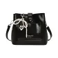 Black Bucket Bag Style