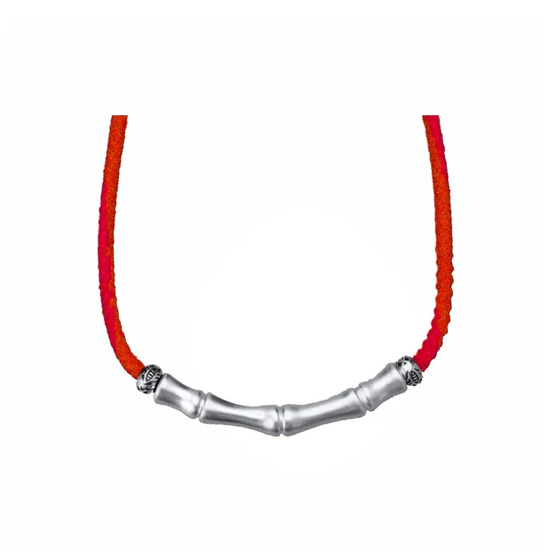 Ancient Jewelry S999 Fine Silver Necklaces Unisex-2
