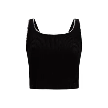 KARL LAGERFELD SS24 Tank Top Women's Black