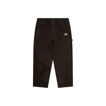 Aape Logo Patch Straight leg Trousers