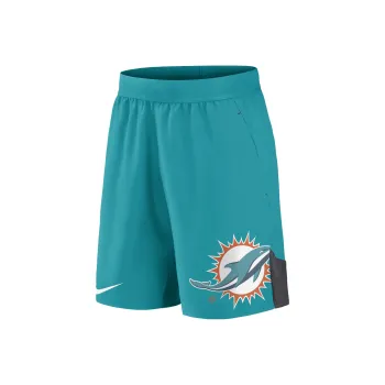 Nike Dri-FIT Stretch NFL Miami Dolphins Sports Shorts Men's Green