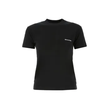 Balenciaga T Shirt Women's Black Regular Fit