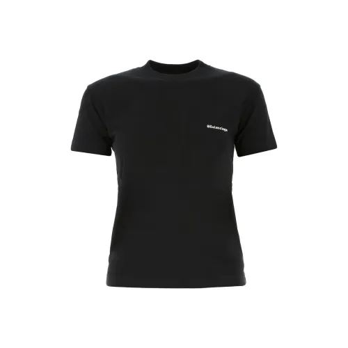 Balenciaga T Shirt Women's Black Regular Fit