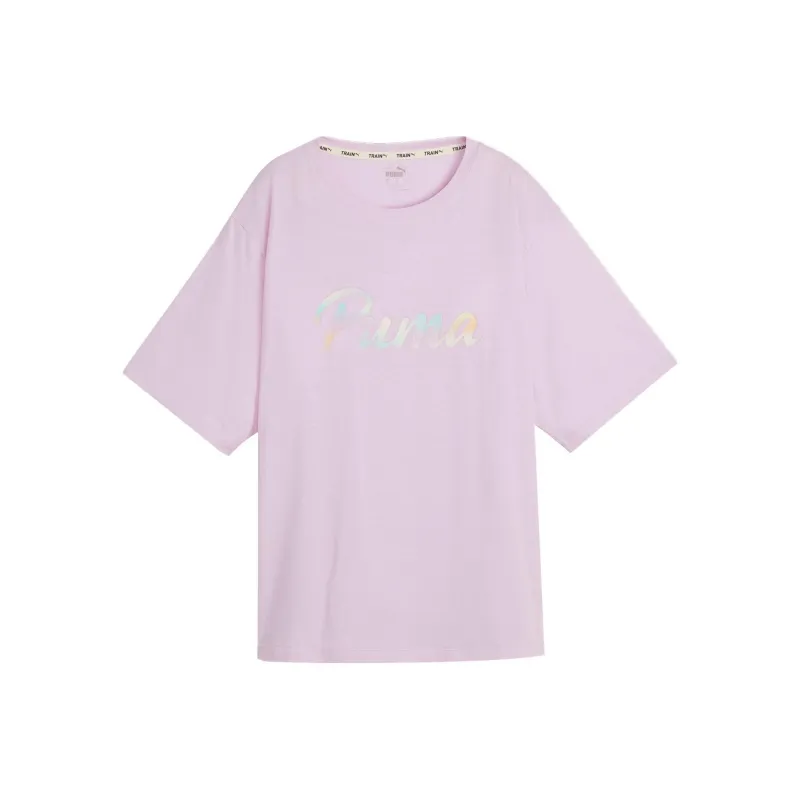 PUMA T Shirt Women's Light Purple-0