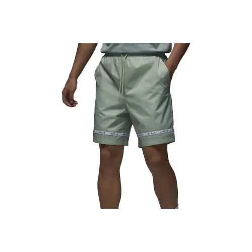 Jordan Casual Shorts Men's Gray Green
