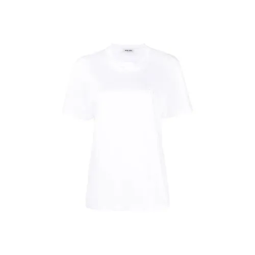 MIU MIU FW23 Regular T Schwarz Women's White