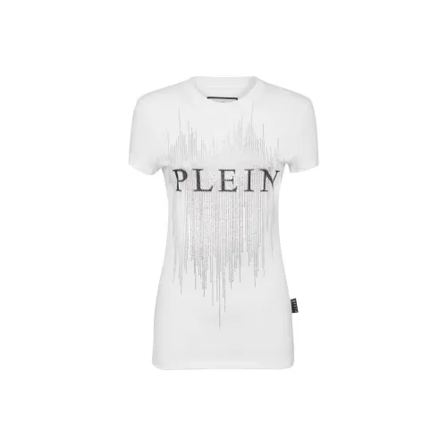 PHILIPP PLEIN Sexy Pure Fit Logo appliqué T shirt