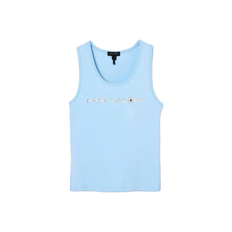 MARC JACOBS Sequin Embellished Daisy Tank Top-0