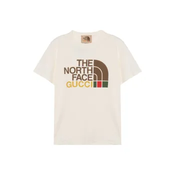 GUCCI X The North Face Cotton T shirt White