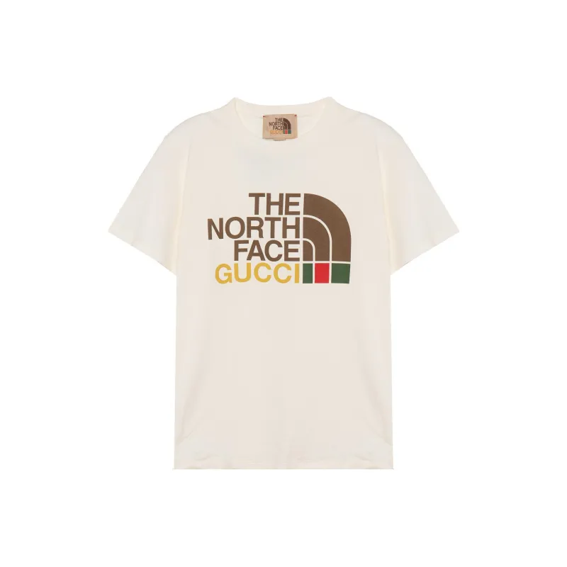 GUCCI X The North Face Cotton T shirt White-0