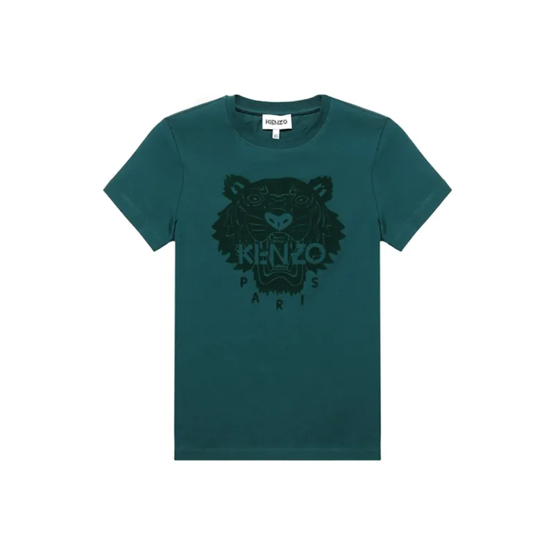 KENZO Tiger Motif T shirt-0