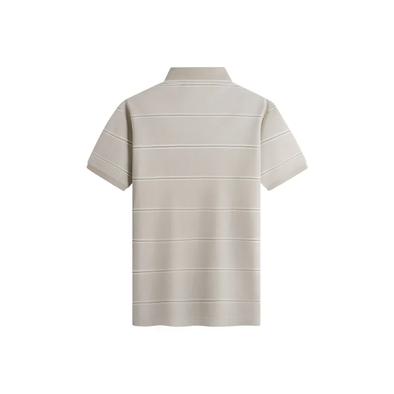 Dance With Wolves Polo Shirt Men's Light Khaki-1