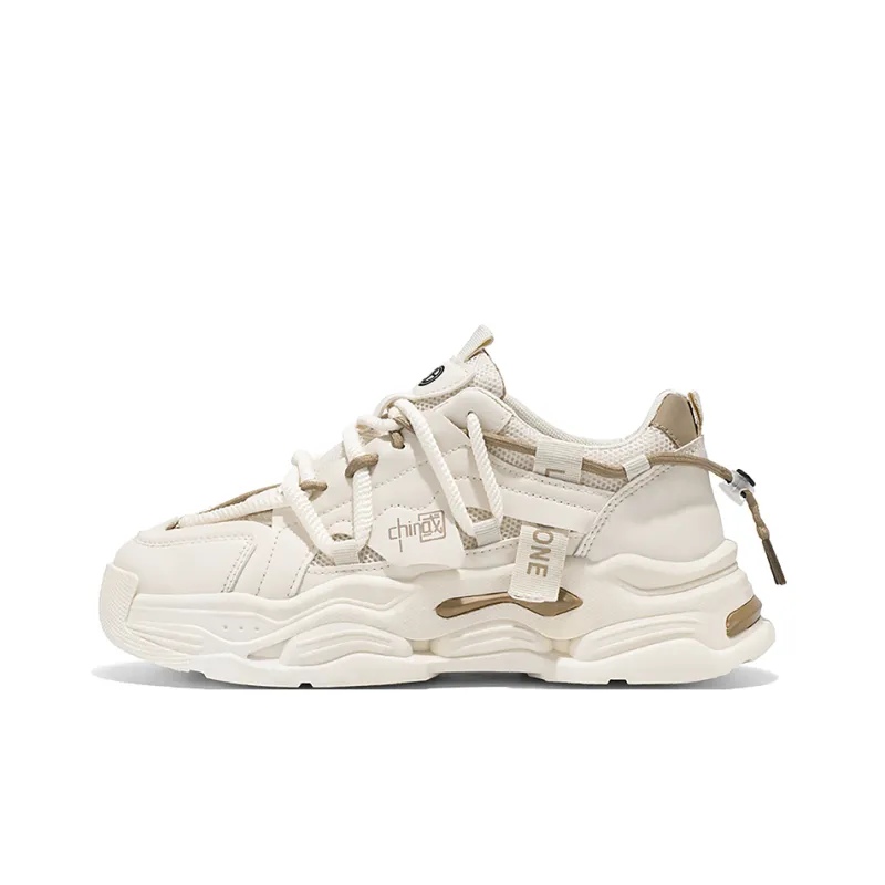 Yi Jiabao Abrasion Resistant Breathable Low Top Chunky Sneakers Men's-3