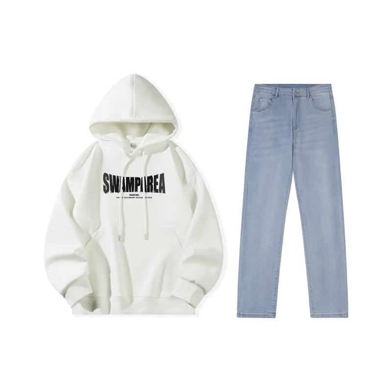 SWAMP AREA Sweatshirt Set Unisex-29