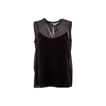 MaxMara Studio Crewneck Sleeveless Top