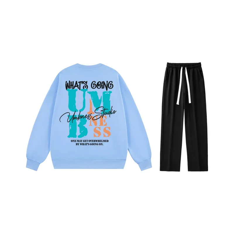 UMBNESS Sweatshirt Sets Unisex-15