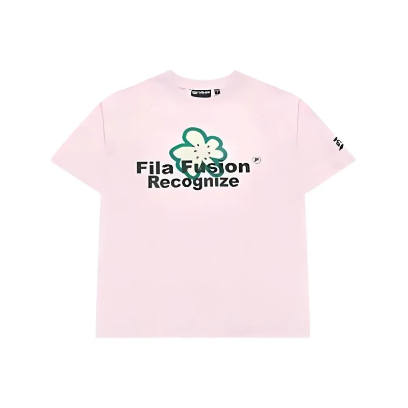 FILA FUSION T Shirt Women's Warm Sun Pink-0