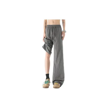 GROW DATE Cargo Pants Unisex Dark Gray