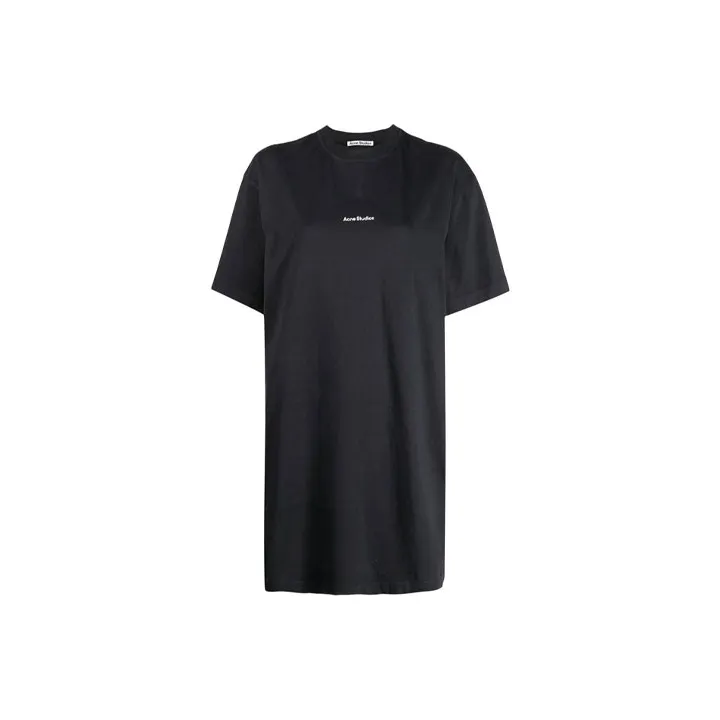 Acne Studios Short Sleeved Dresses Women's Black-0