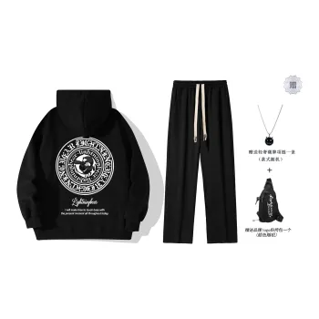 LIGHTNING BEAR Sweatshirt Set Unisex
