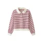 White Base Red Stripes