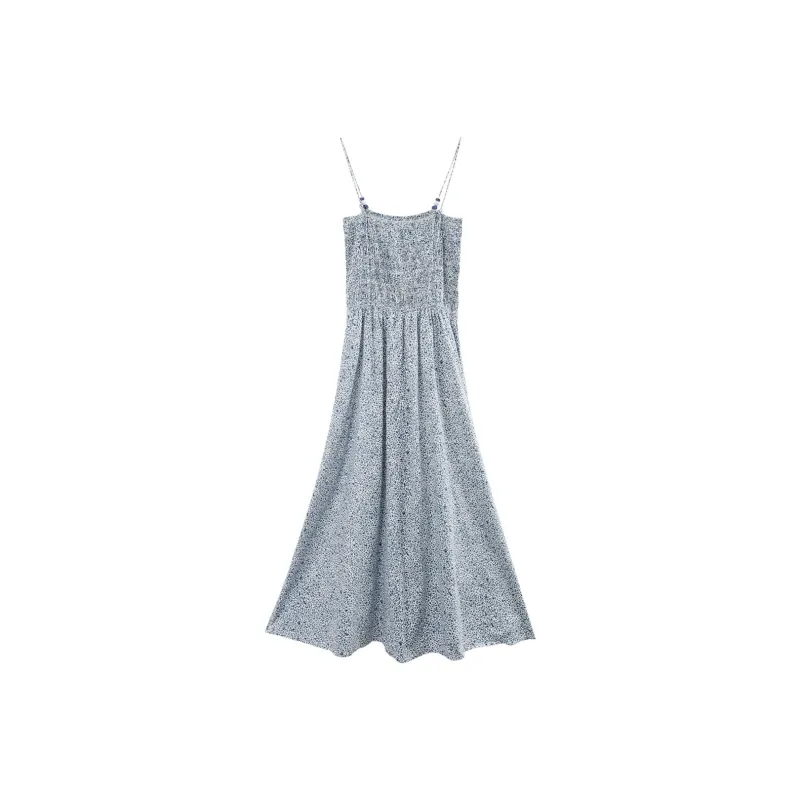 A Paradise For Awakening Slip Dress Women's Blue-1