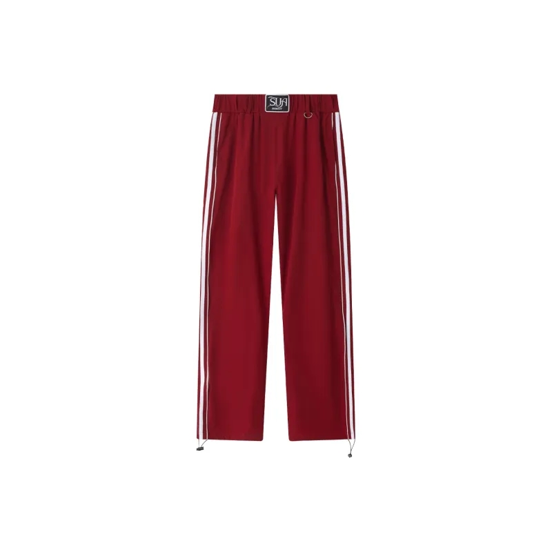 Suamoment Straight Fit Casual Pants Unisex-4