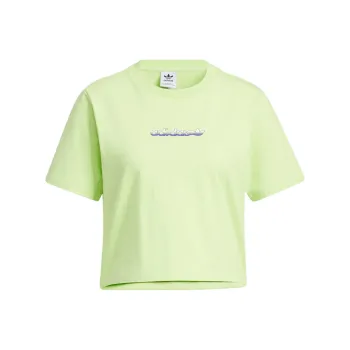 Adidas Originals T Shirt Women's Lime Green