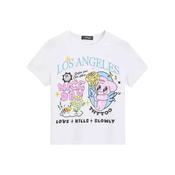 Ed Hardy SS24 Regular T Shirt Women's White