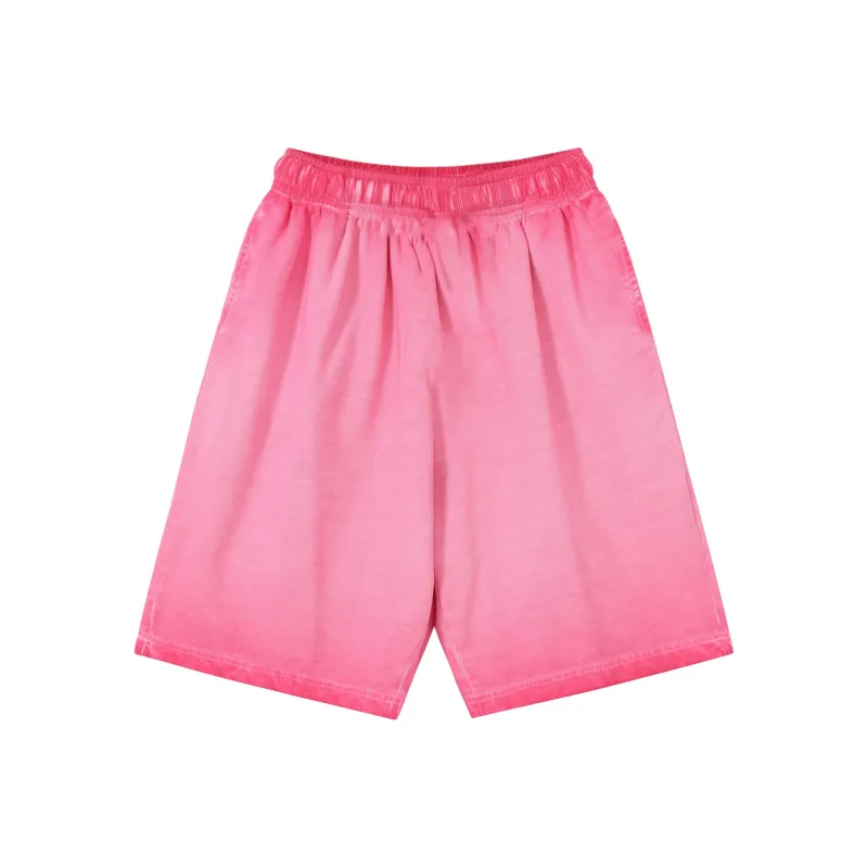 PENTAGONAL HEART Knitted Fabric Casual Shorts Unisex-1