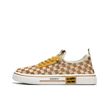 KEKAFU Breathable And Lightweight Low Top Canvas Shoes Men's