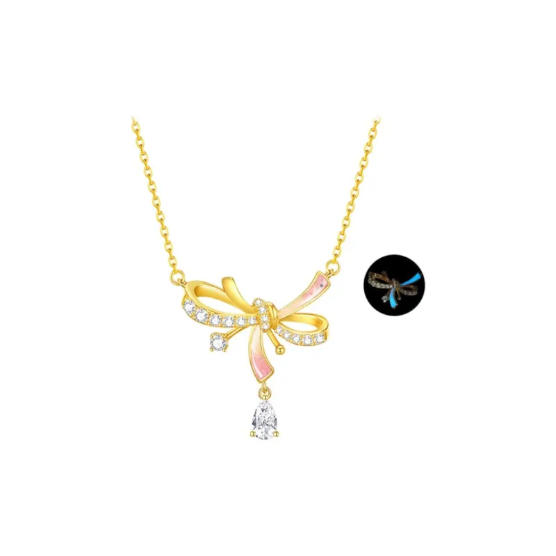 CHOW TAI SENG S925 Silver Necklaces Women's-0