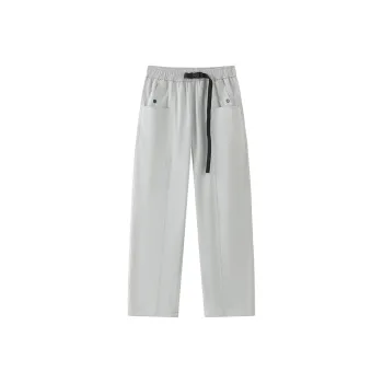 MIIOW Trend Party Series Casual Pants Unisex Light Gray