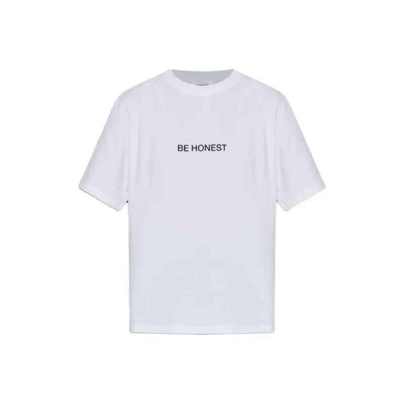 Victoria Beckham Be Honest Crewneck T-Shirt-0