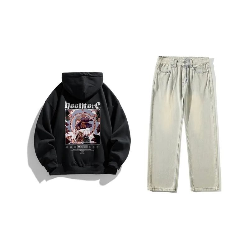 YooMore Sweatshirt Sets Unisex-0