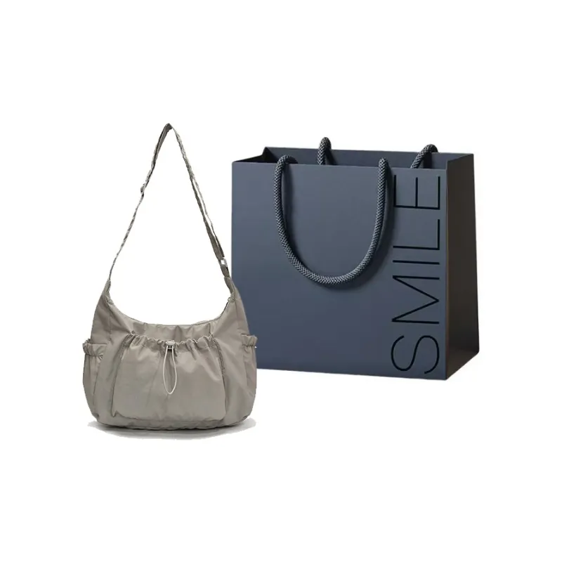 SWIMADE Oxford Shoulder Bag Women's White/Gray/Pink/Black/Blue-21