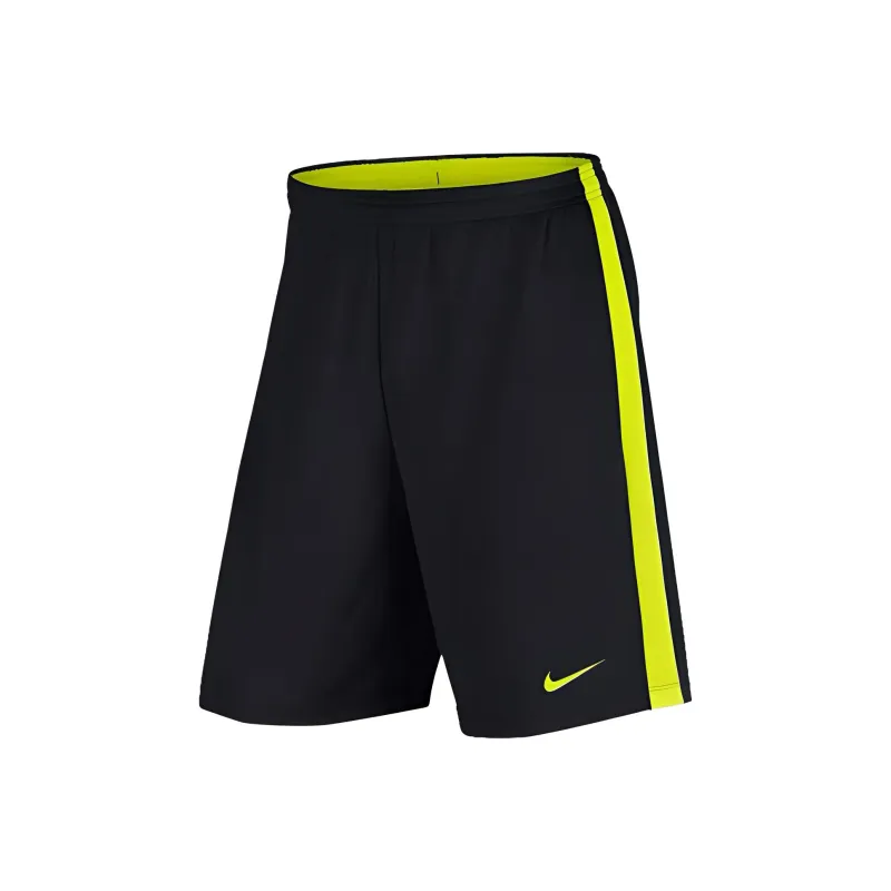 Nike Sports Shorts Men Black Neon Yellow-0