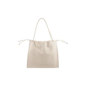COCCINELLE Calfskin Shoulder Bag Women's White