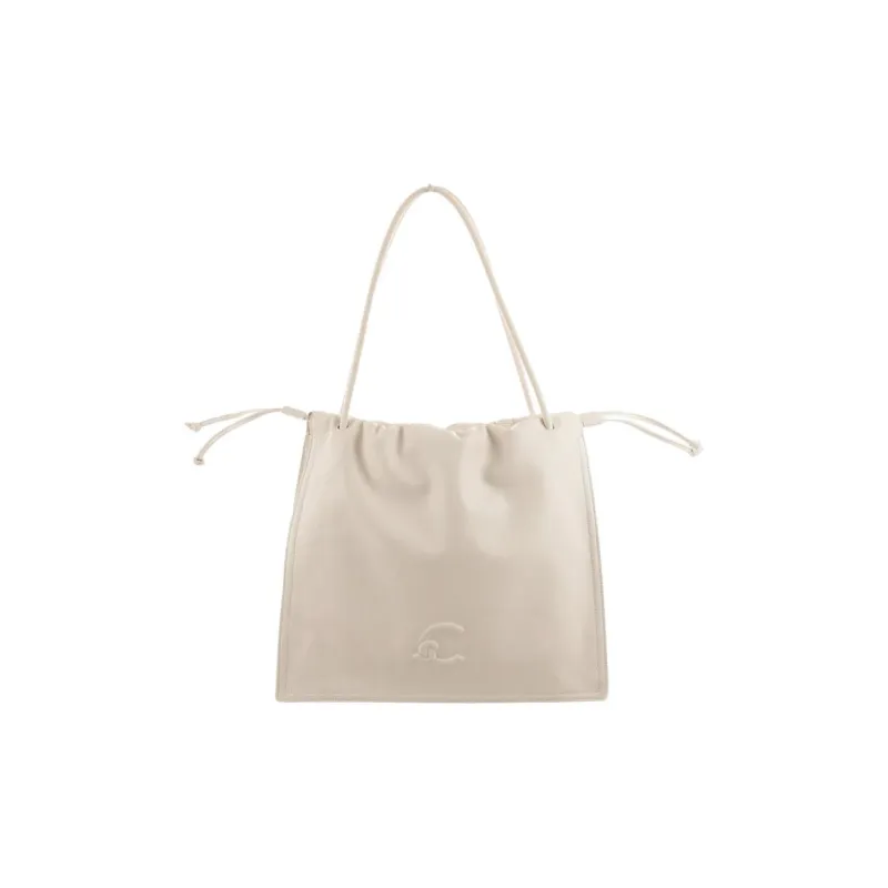 COCCINELLE Calfskin Shoulder Bag Women's White-0