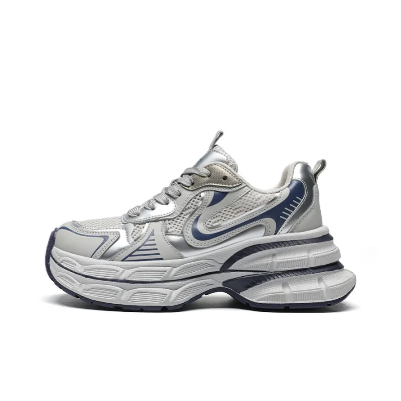 ZHR Super Star Era Cushioning Abrasion Resistant Coverage Lightweight Low Top Chunky Sneakers Women's-5