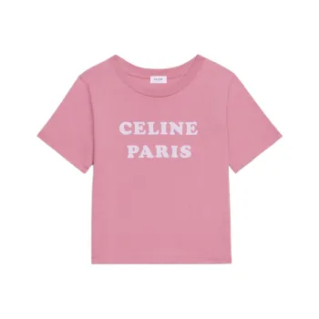 CELINE T Shirts Women's Pink