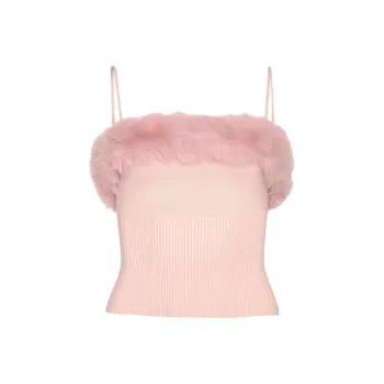KITH Tank Tops Women's Light Pink
