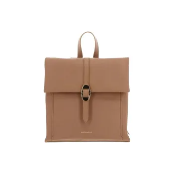 COCCINELLE Leather Backpack Women's Brown
