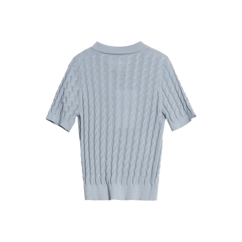 Mambe Knitwear Women's Gray Blue-1