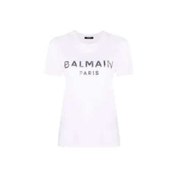 BALMAIN T Shirts Women's White