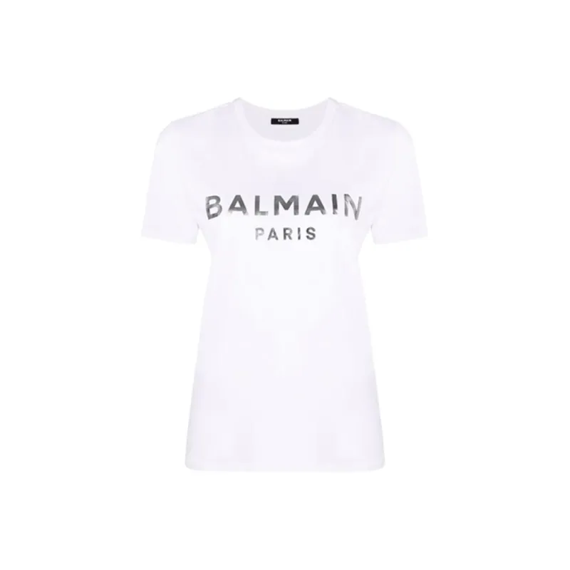 BALMAIN T Shirts Women's White-0