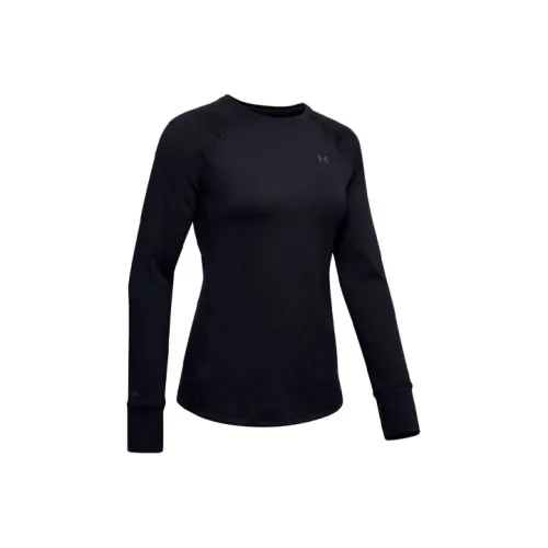 Under Armour Raglan Sleeve T Shirt Women's Black